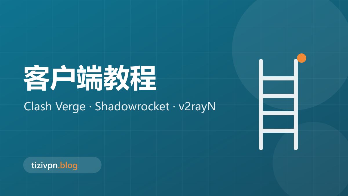 客户端专题封面：Shadowrocket 小火箭教程：订阅导入、配置模式与规则设置